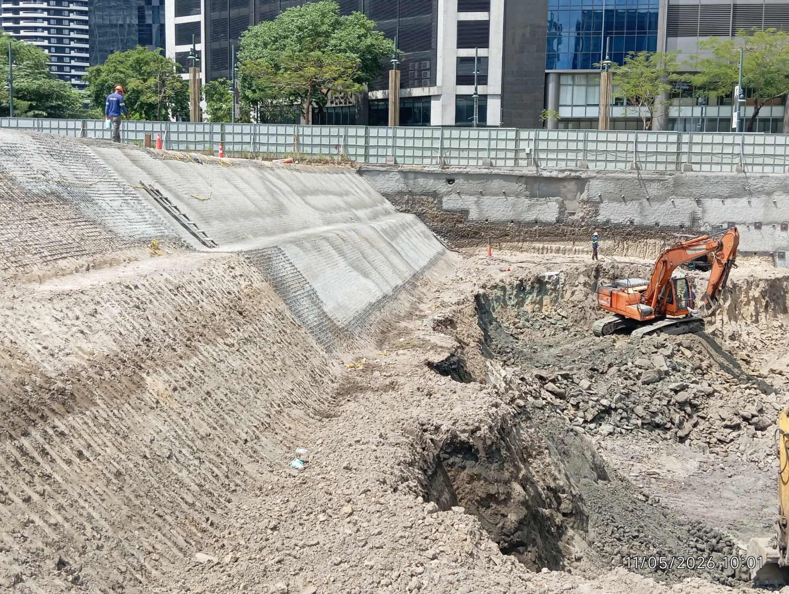 Slope Protection at Berm